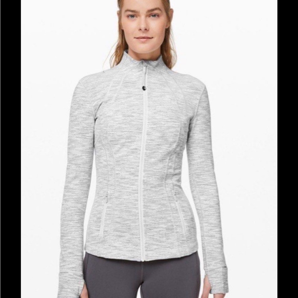 Lululemon Gray Zip-Up Jacket